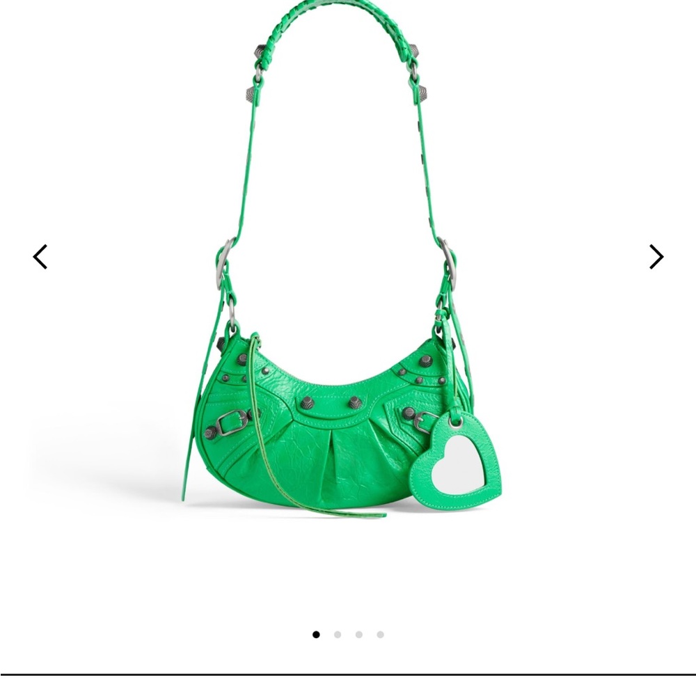 WOMEN'S LE CAGOLE XS SHOULDER BAG IN GREEN
